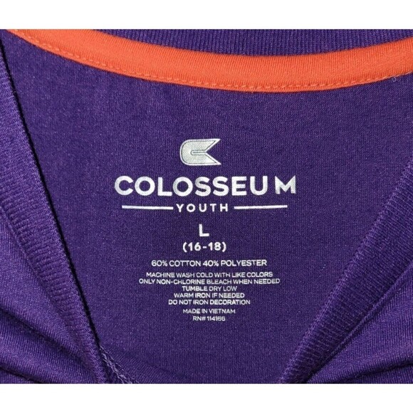 2 for $20 Clemson Tigers Colosseum Tee (Youth) - Picture 2 of 2
